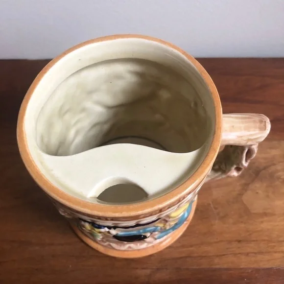 Vintage mustache stein - Picture 2 of 8